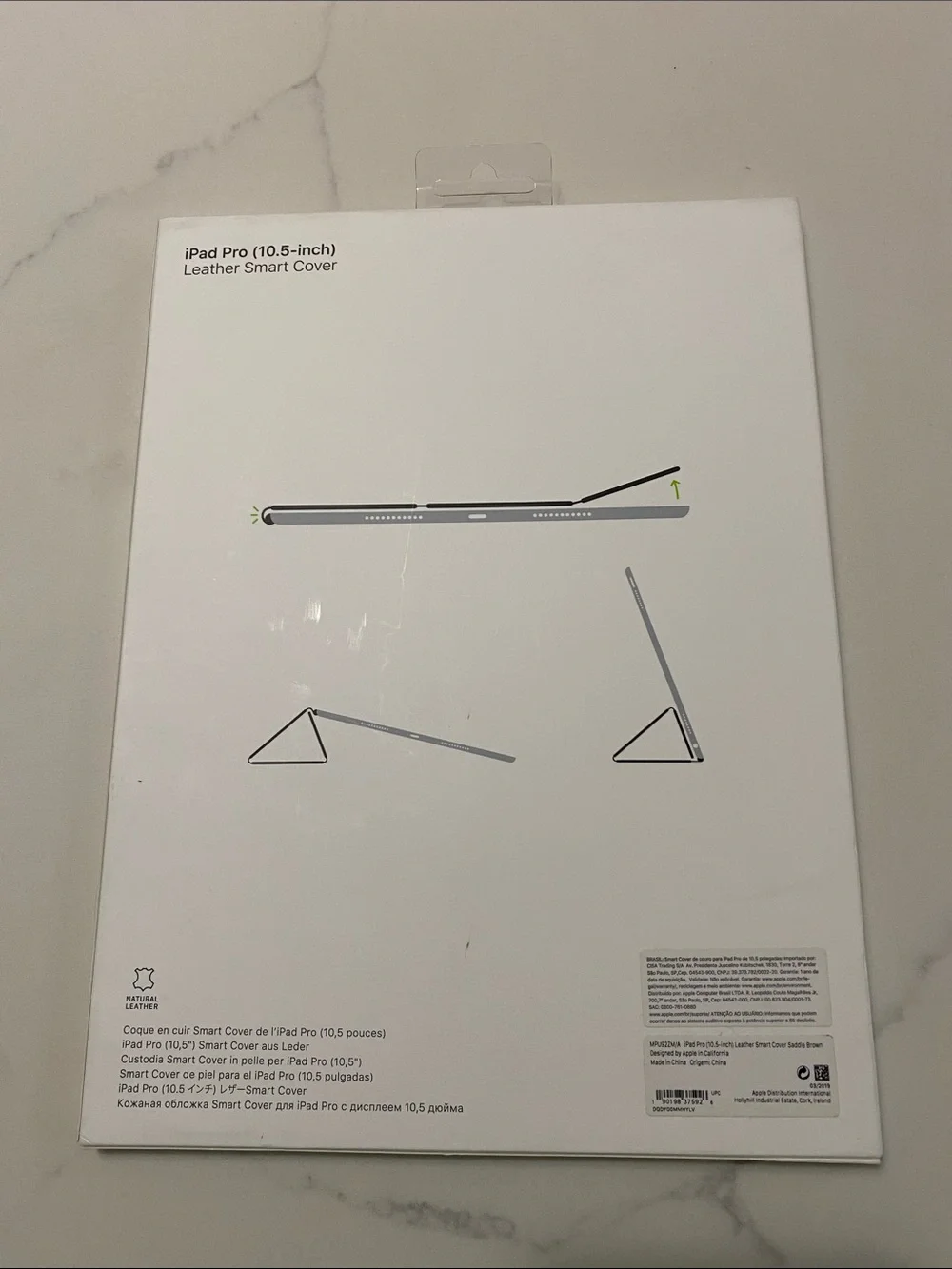 Apple iPad Pro Leather Smart Cover - Saddie Brown 10.5 inch